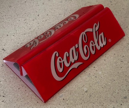 7341-2 € 2,00 coca cola menukaarthouder